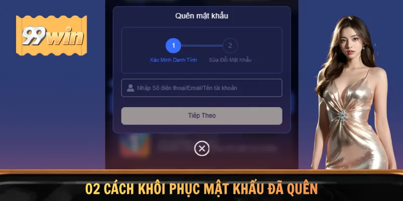 02 cách khôi phục mật khẩu đã quên